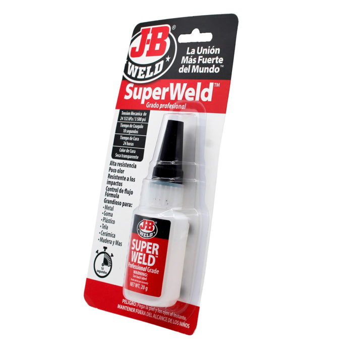 Super Pegamento Transparente 33120 Jb Weld 20g