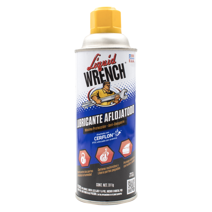 Lubricante Aflojatodo Liquid Wrench Dieléctrico Con Cerflón