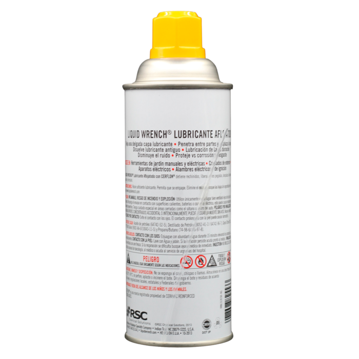 Lubricante Aflojatodo Liquid Wrench Dieléctrico Con Cerflón